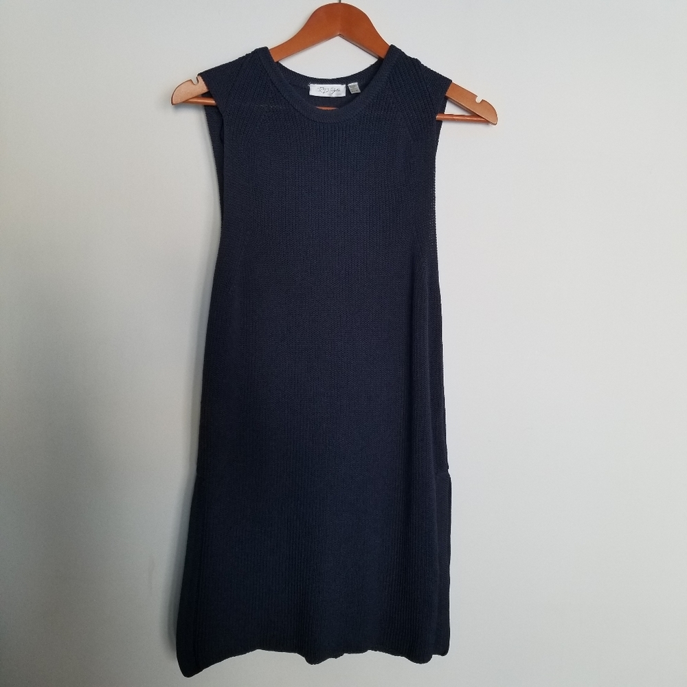 Navy Knit tunic